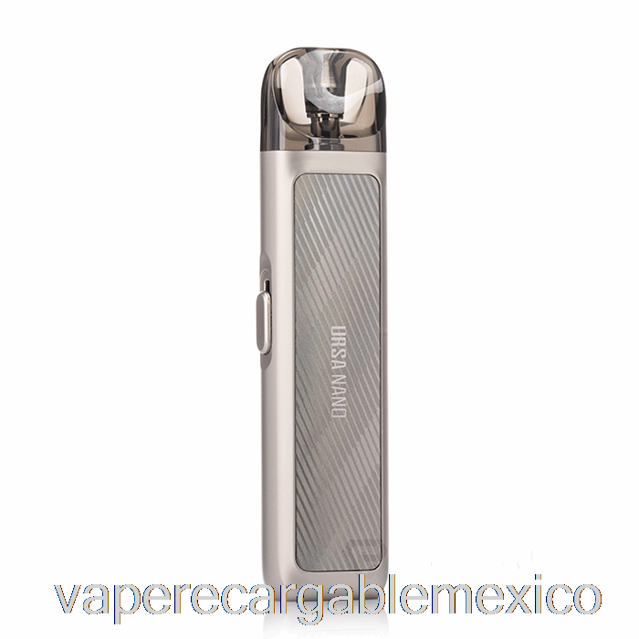 Vape Recargable Perdido Vape Ursa Nano Pod Kit Sarga Plata